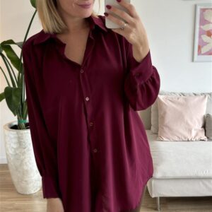 Bluse Vivi bordeaux 1