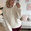 Kuschelpulli Greta creme 1