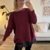 Pullover Solo bordeaux 2