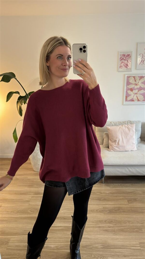 Pullover Solo bordeaux 2