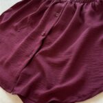 Blusenrock bordeaux