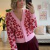 Cardigan leo kurz pink - 1