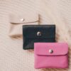 Geldbörse pink schwarz beige