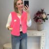 Weste lovely pink 1