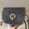 Wildledertasche Leo love anthrazit