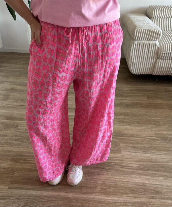 Musselinhose Leo summer rosa 1