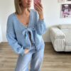 Cardigan Spring blau