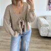 Cardigan Spring taupe