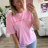 Mom Club shirt pink