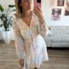 Blümchenkleid kurz 1