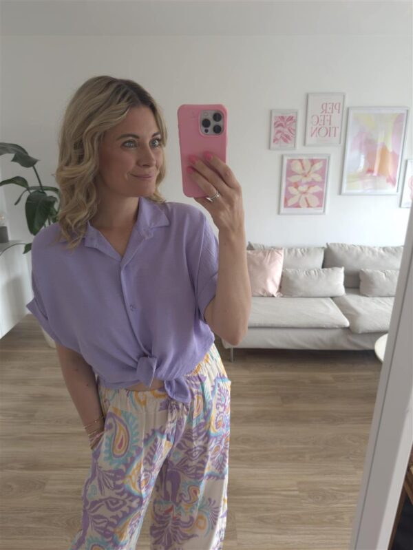 Bluse Sunny flieder