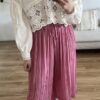Sommerhose Plissee