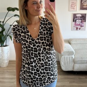 Musselinshirt beige