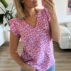Musselinshirt rosa