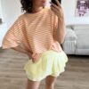 Streifenshirt gelb