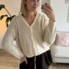 Strickjacke Clara beige 1