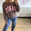 Sweater Paris braun 1