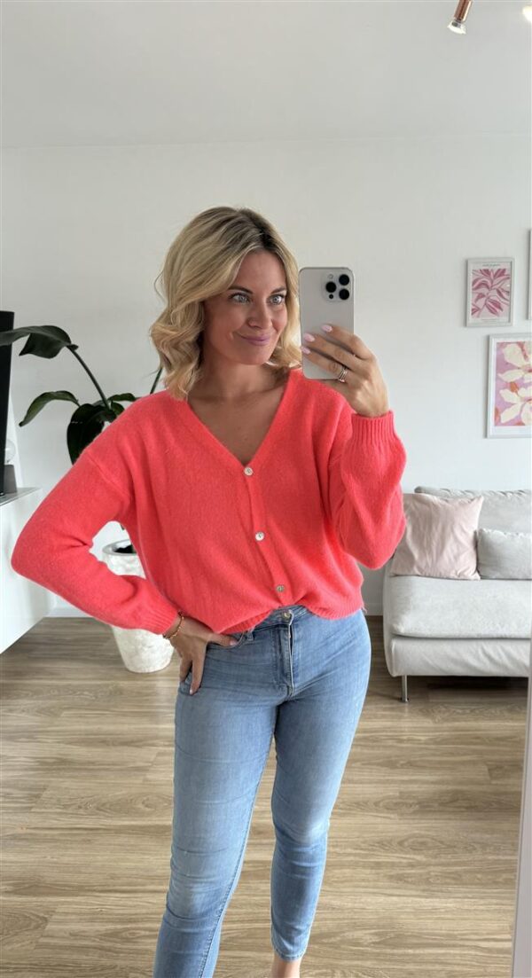 Strickjacke Clara Augbergine 1