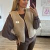 Weste lovely beige 1