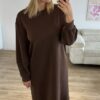 Sweatkleid braun 2