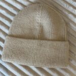 Mütze uni beige