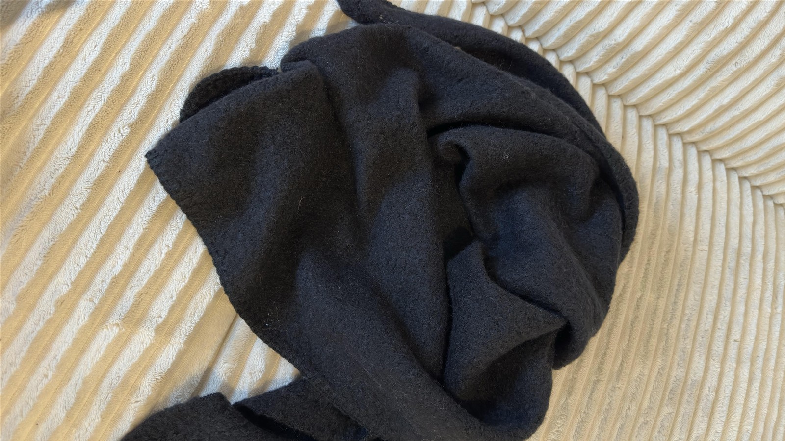 Kuschelschal schwarz