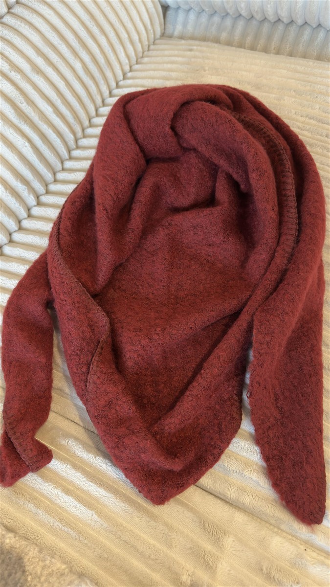 Kuschelschal bordeaux