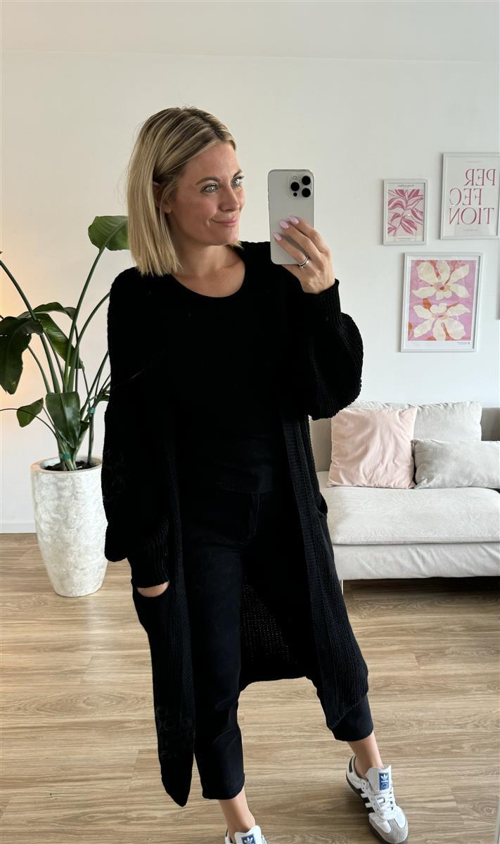 Carigan lang schwarz