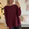 Pullover Solo bordeaus 1