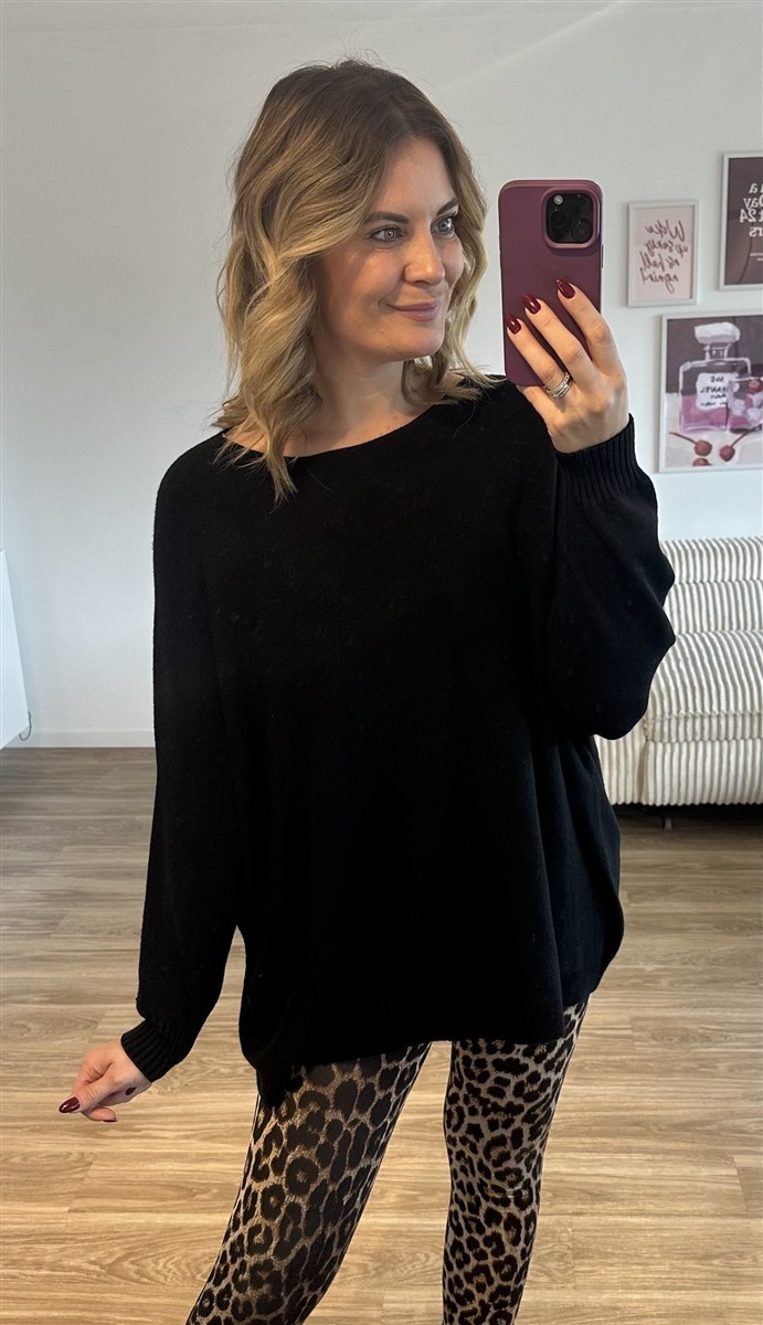 Pullover Solo schwarz 1