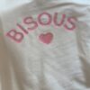 sweater bisous weiß