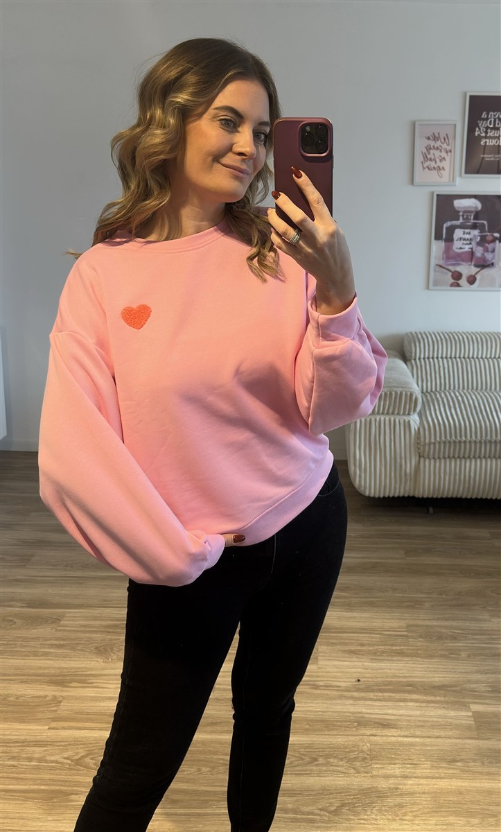 sweater bisous rosa 2
