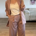 Nadelstreifen Hose 
