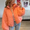 Ballonjacke orange 1