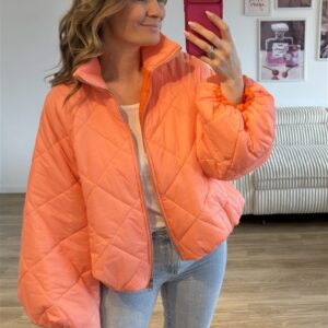Ballonjacke orange 1