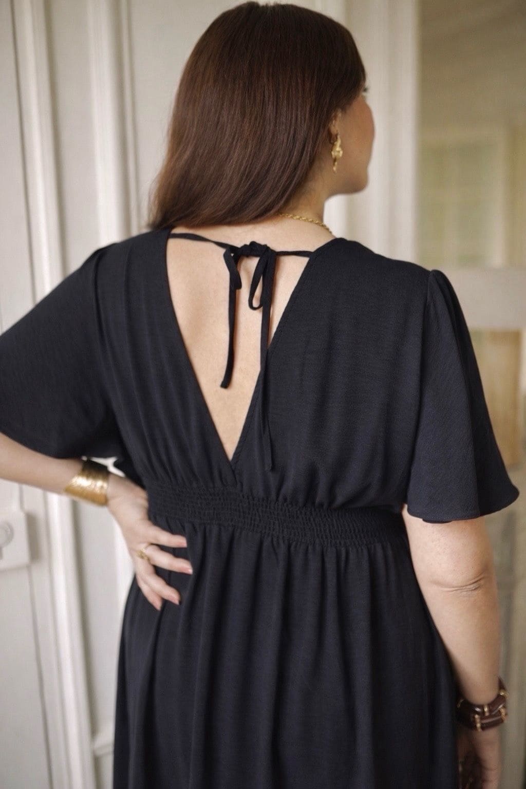 Maxikleid dunkelblau 2