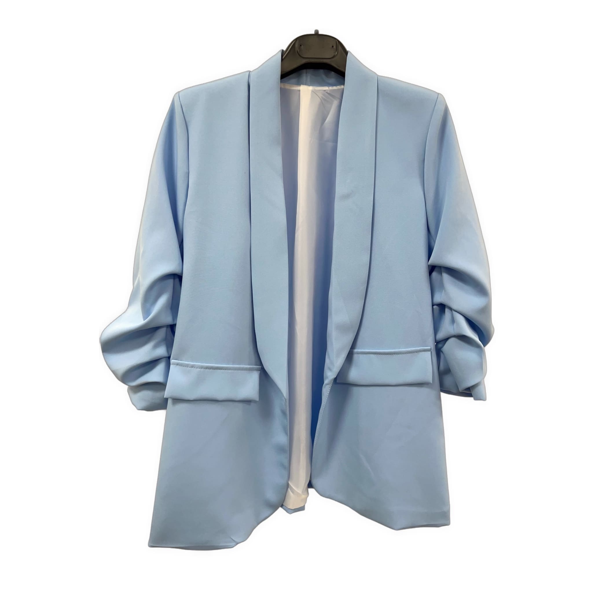 Oversize Blazer curvy blau