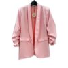 Oversize Blazer curvy rosa
