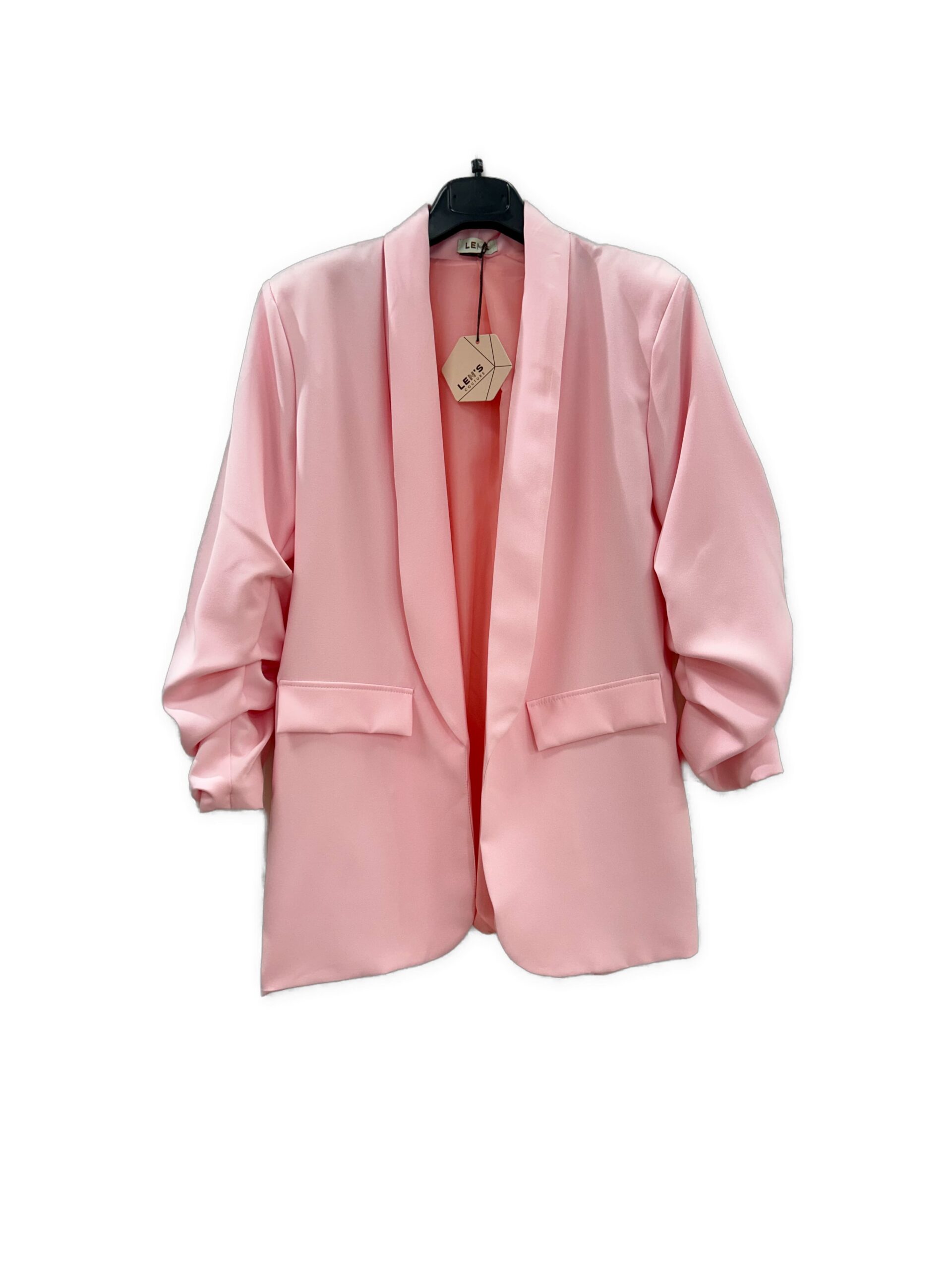 Oversize Blazer curvy rosa