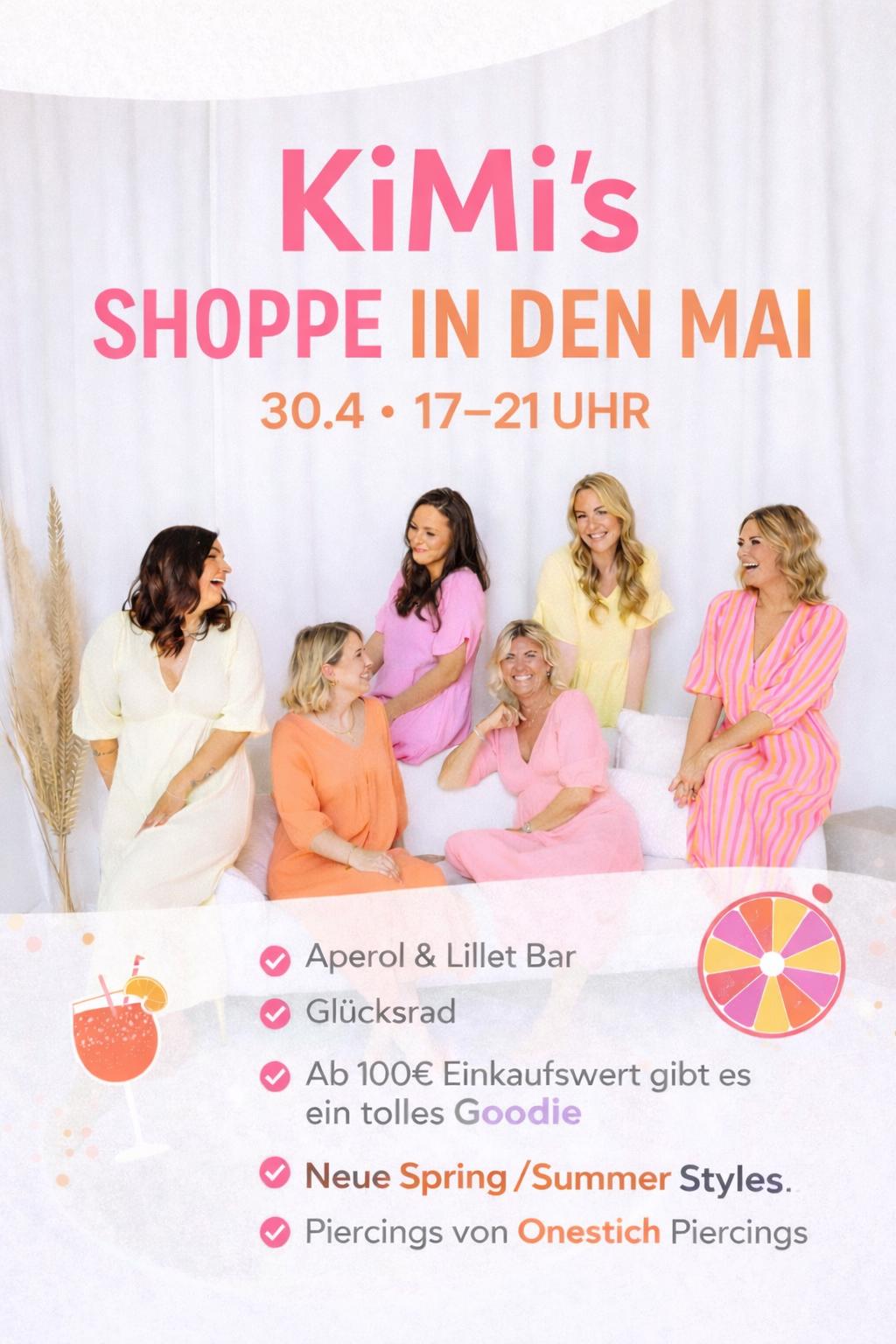 Shoppe in den Mai