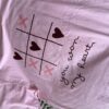 Tshirt heart rosa 2