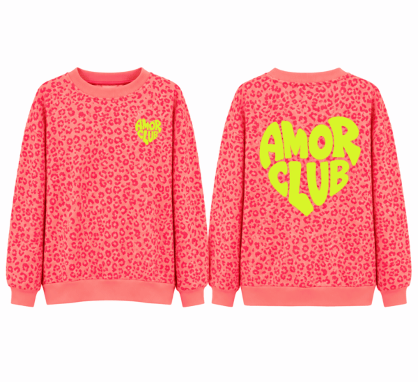 Leo sweater orange