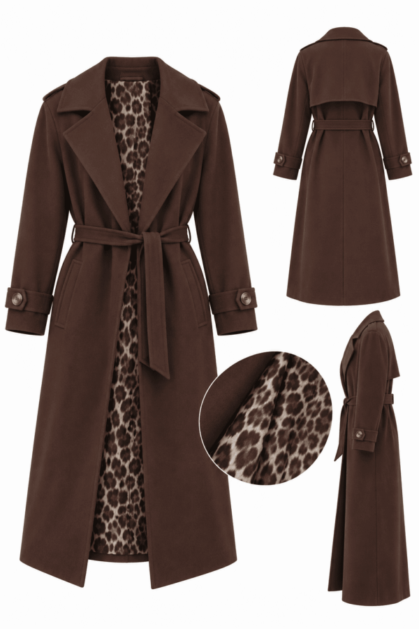 Trenchcoat Leo braun