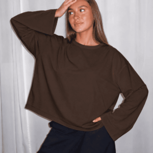 Longsleeve braun