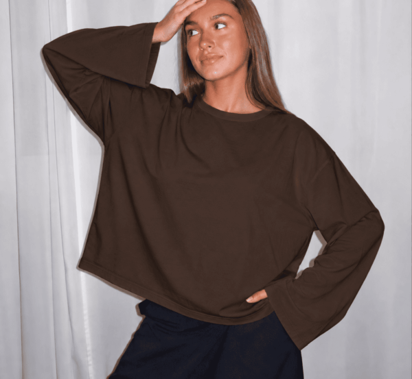 Longsleeve braun