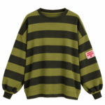 Sweater Stripes grün