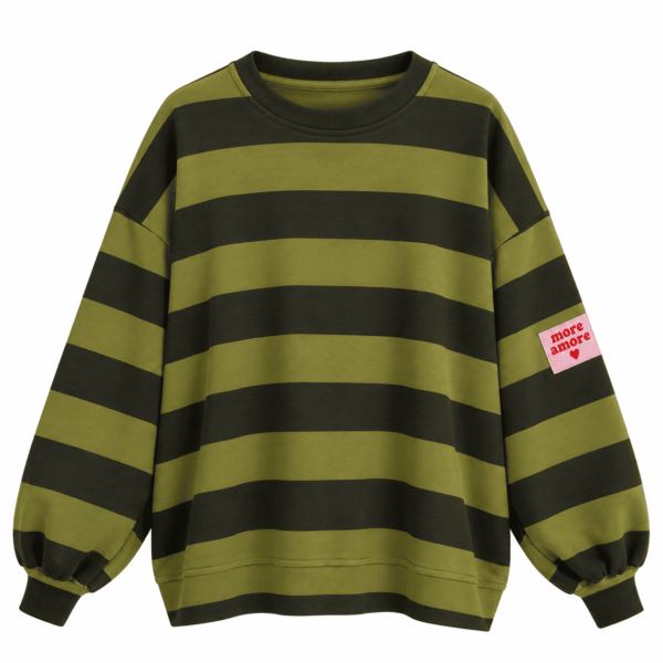 Sweater Stripes grün