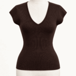 Basicshirt braun