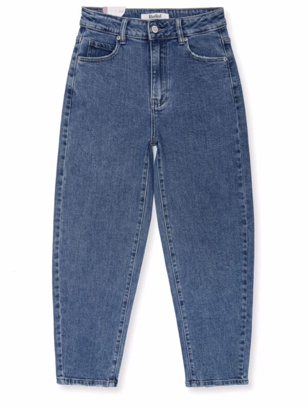 Ballon Jeans mittelblau
