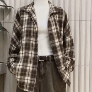 Karo Bluse Oversize